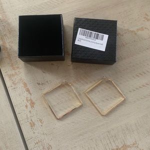 Square Hoop Earrings